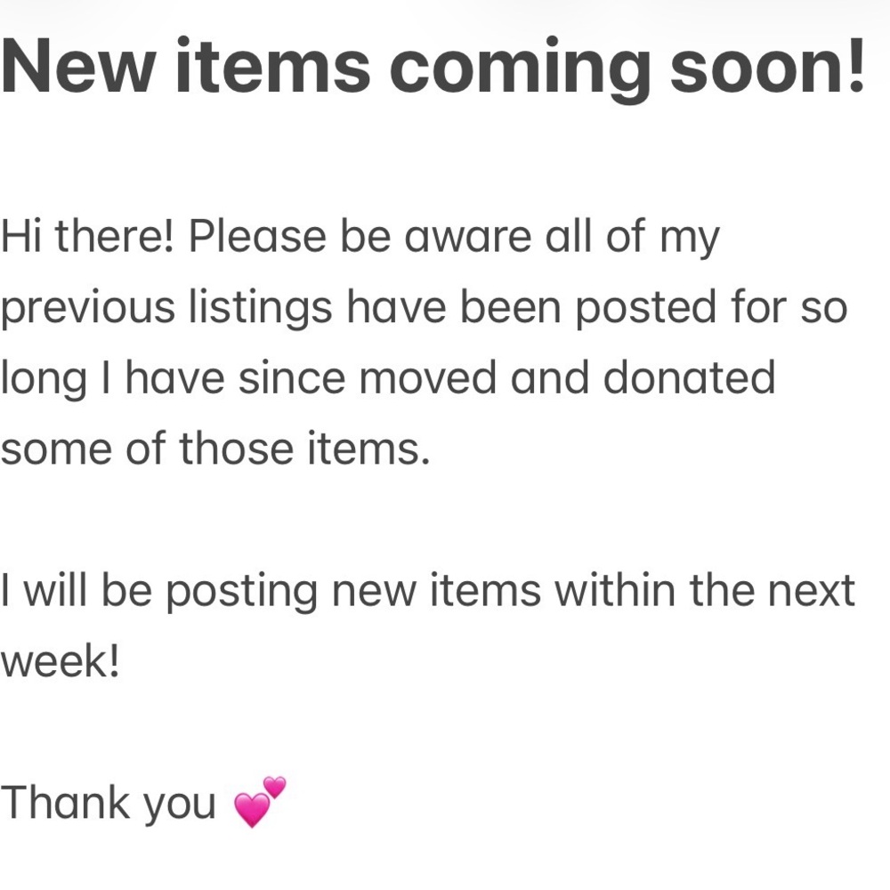 New Items Alert!